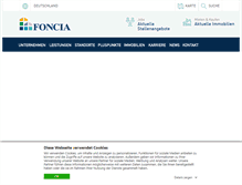 Tablet Screenshot of de.foncia.com